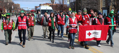 Red Cross - 2019 St Patrick's Day Parade in Cleveland